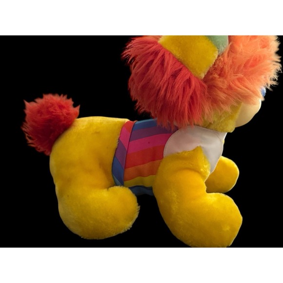 1983 Vintage Rainbow Brite Puppy Bright Dog Hallmark Mattel 11" Made In Korea - Picture 8 of 13